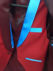 gilet sur-mesure avec col rond